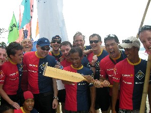 Liechtenstein Princely Navy team at 1-4 May 2008: Boracay International Dragon Boat Festival