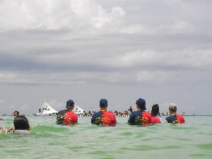 Liechtenstein Princely Navy team at 1-4 May 2008: Boracay International Dragon Boat Festival