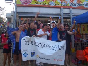Liechtenstein Princely Navy team at 1 May 2009: Stanley Warm Up Race