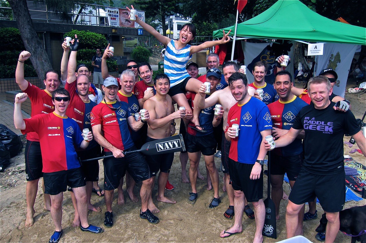 Liechtenstein Princely Navy team at 12 May 2013: VRC Deep Water Bay Regatta 2013