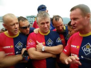 Liechtenstein Princely Navy team at 14 June 2009: Stanley Short Course Race 2009