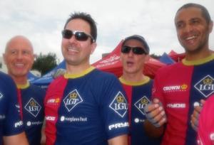 Liechtenstein Princely Navy team at 14 June 2009: Stanley Short Course Race 2009