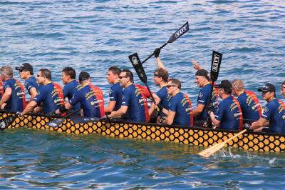 Liechtenstein Princely Navy team at 2 July 2012: Hong Kong International Dragon Boat Races (HKIDBR)