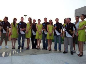 Liechtenstein Princely Navy team at 9-12 February 2012: King's Cup KBank Dragon Boat Championship