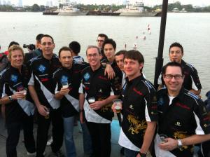 Liechtenstein Princely Navy team at 9-12 February 2012: King's Cup KBank Dragon Boat Championship