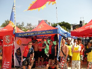 Liechtenstein Princely Navy team at 22 June 2008: Stanley Short Course Race