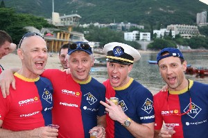 Liechtenstein Princely Navy team at 22 June 2008: Stanley Short Course Race