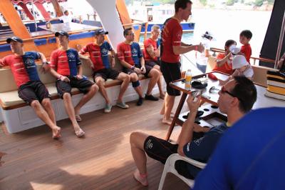 Liechtenstein Princely Navy team at 23 June 2012: Stanley International Dragon Boat Championships