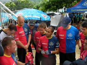 Liechtenstein Princely Navy team at 24 May 2009: Mui Wo Dragon Boat Race