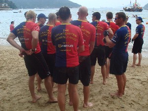 Liechtenstein Princely Navy team at 25 May 2008: 9th Deep Water Bay Dragon Boat Regatta