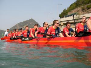 Liechtenstein Princely Navy team at 3 May 2009: 10th Deep Water Bay Dragon Boat Races