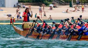 Liechtenstein Princely Navy team at 3 May 2009: 10th Deep Water Bay Dragon Boat Races
