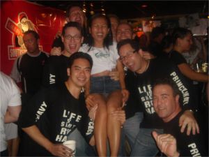 Liechtenstein Princely Navy team at AIA Southside Massive Drummer Grrrl Competition