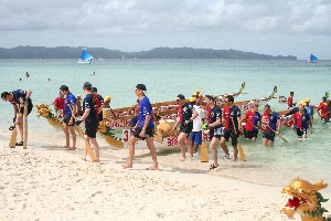 Liechtenstein Princely Navy team at April 26-28, 2007: Boracay International Dragon Boat Festival