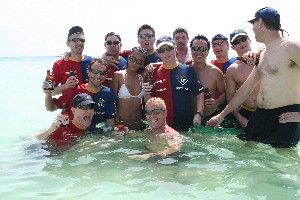 Liechtenstein Princely Navy team at April 26-28, 2007: Boracay International Dragon Boat Festival