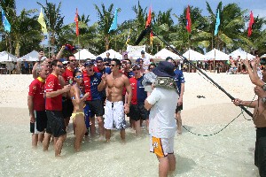 Liechtenstein Princely Navy team at April 26-28, 2007: Boracay International Dragon Boat Festival