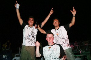 Liechtenstein Princely Navy team at April 26-28, 2007: Boracay International Dragon Boat Festival