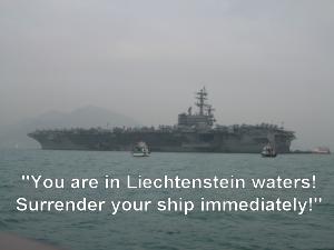 Liechtenstein Princely Navy team at Boot Camp 2007