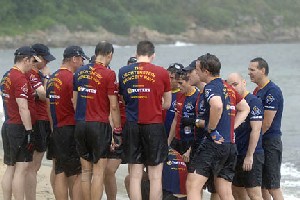 Liechtenstein Princely Navy team at June 10, 2007: Lamma International Dragon Boat Festival 2007