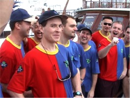 Liechtenstein Princely Navy team at June 2001 - The Liechtenstein Princely Navy strikes again