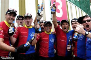 Liechtenstein Princely Navy team at June 22, 2004: Stanley Dragon Boat Championships 2004