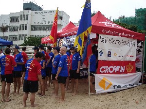Liechtenstein Princely Navy team at May 1, 2006: Stanley New Boat Launch Races