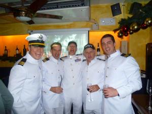 Liechtenstein Princely Navy team at Navy White Christmas 2011