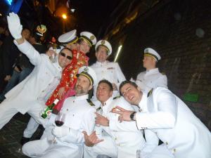 Liechtenstein Princely Navy team at Navy White Christmas 2011