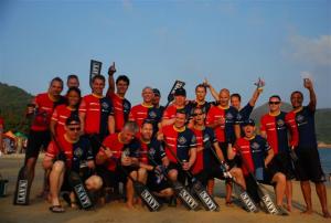 Liechtenstein Princely Navy team at 10 May 2009: Lamma Dragon Boat Festival