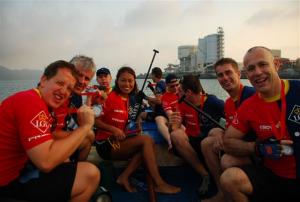Liechtenstein Princely Navy team at 10 May 2009: Lamma Dragon Boat Festival
