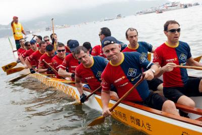 Liechtenstein Princely Navy team at 16 June 2010: Stanley International Dragon Boat Championships