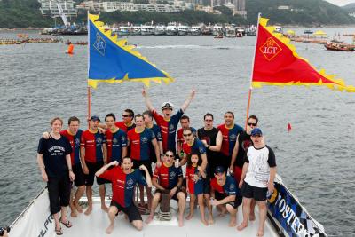 Liechtenstein Princely Navy team at 16 June 2010: Stanley International Dragon Boat Championships