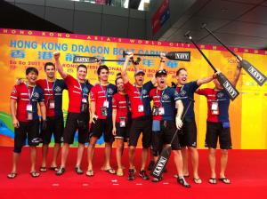 Liechtenstein Princely Navy team at 17 June 2011: Hong Kong International Dragon Boat Carnival - Financial Institutions & Banks Championship