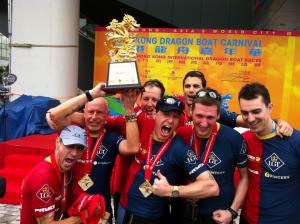 Liechtenstein Princely Navy team at 17 June 2011: Hong Kong International Dragon Boat Carnival - Financial Institutions & Banks Championship