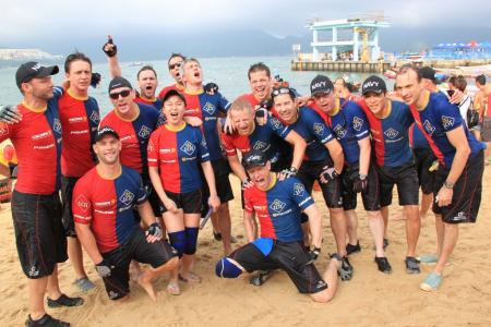 Liechtenstein Princely Navy team at 26 May 2012: Stanley Warm Up Races