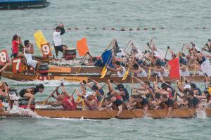 Liechtenstein Princely Navy team at 28 May 2009: Stanley Dragon Boat Championships