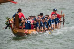 Liechtenstein Princely Navy team at 28 May 2009: Stanley Dragon Boat Championships