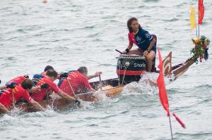 Liechtenstein Princely Navy team at 28 May 2009: Stanley Dragon Boat Championships