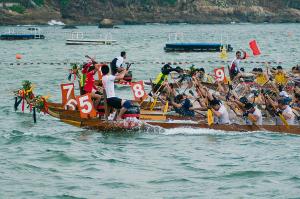 Liechtenstein Princely Navy team at 28 May 2009: Stanley Dragon Boat Championships