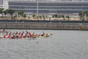 Liechtenstein Princely Navy team at 7 April 2013: Bank of China (Hong Kong) 56th Festival of Sports - Dragon Boat Races