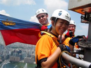 Liechtenstein Princely Navy team at Confidential: Macau Madness Mission