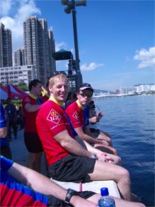 Liechtenstein Princely Navy team at July 31/August 1, 2004: Hong Kong International Dragon Boat Races 2004