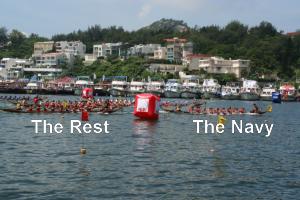 Liechtenstein Princely Navy team at June 19, 2007: AIA Stanley Dragonboat Championships 2007