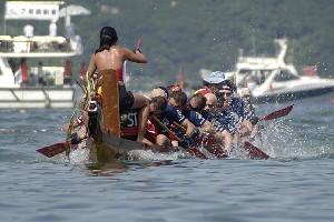Liechtenstein Princely Navy team at June 19, 2007: AIA Stanley Dragonboat Championships 2007