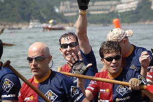Liechtenstein Princely Navy team at June 19, 2007: AIA Stanley Dragonboat Championships 2007