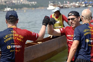 Liechtenstein Princely Navy team at June 19, 2007: AIA Stanley Dragonboat Championships 2007