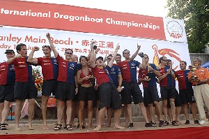 Liechtenstein Princely Navy team at June 19, 2007: AIA Stanley Dragonboat Championships 2007