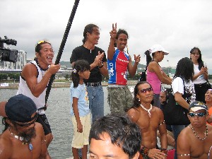 Liechtenstein Princely Navy team at June 3-4, 2006: Hong Kong International Dragon Boat Races