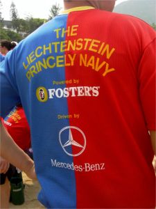 Liechtenstein Princely Navy team at June 4, 2003: The Liechtenstein Princely Navy strikes again!