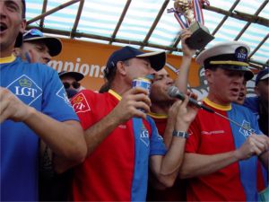 Liechtenstein Princely Navy team at June 4, 2003: The Liechtenstein Princely Navy strikes again!